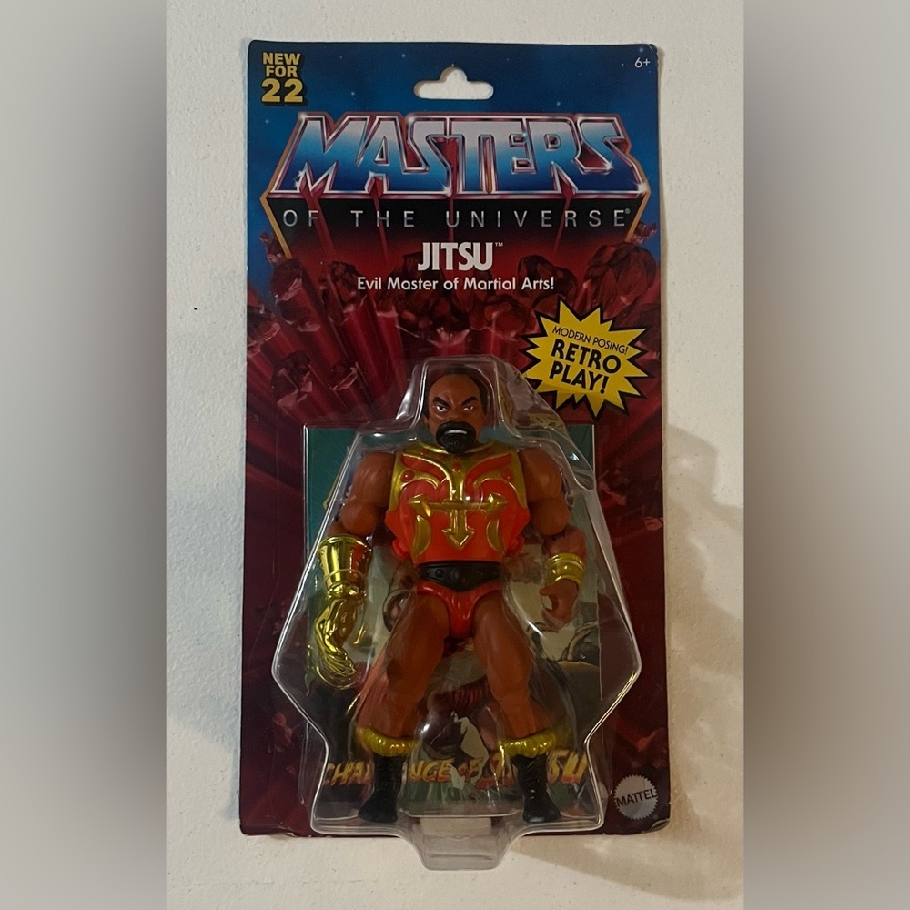 Masters of the Universe Origins JITSU Retro Figure 2021 Mattel MOTU NEW!